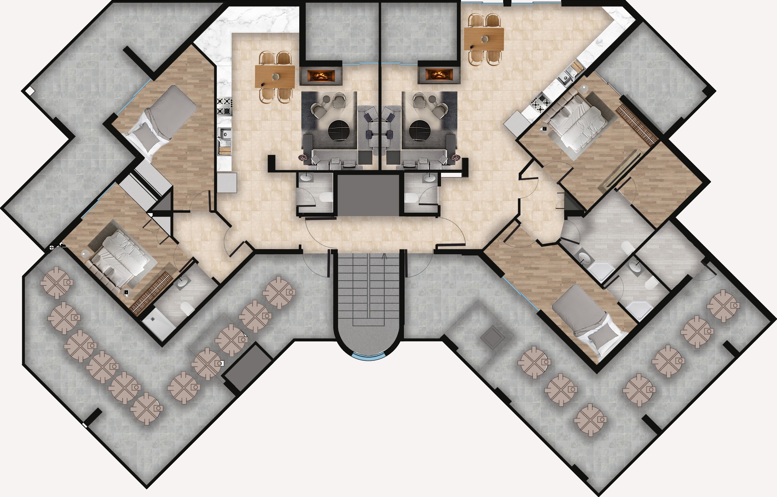 Floor Plan & Exterior