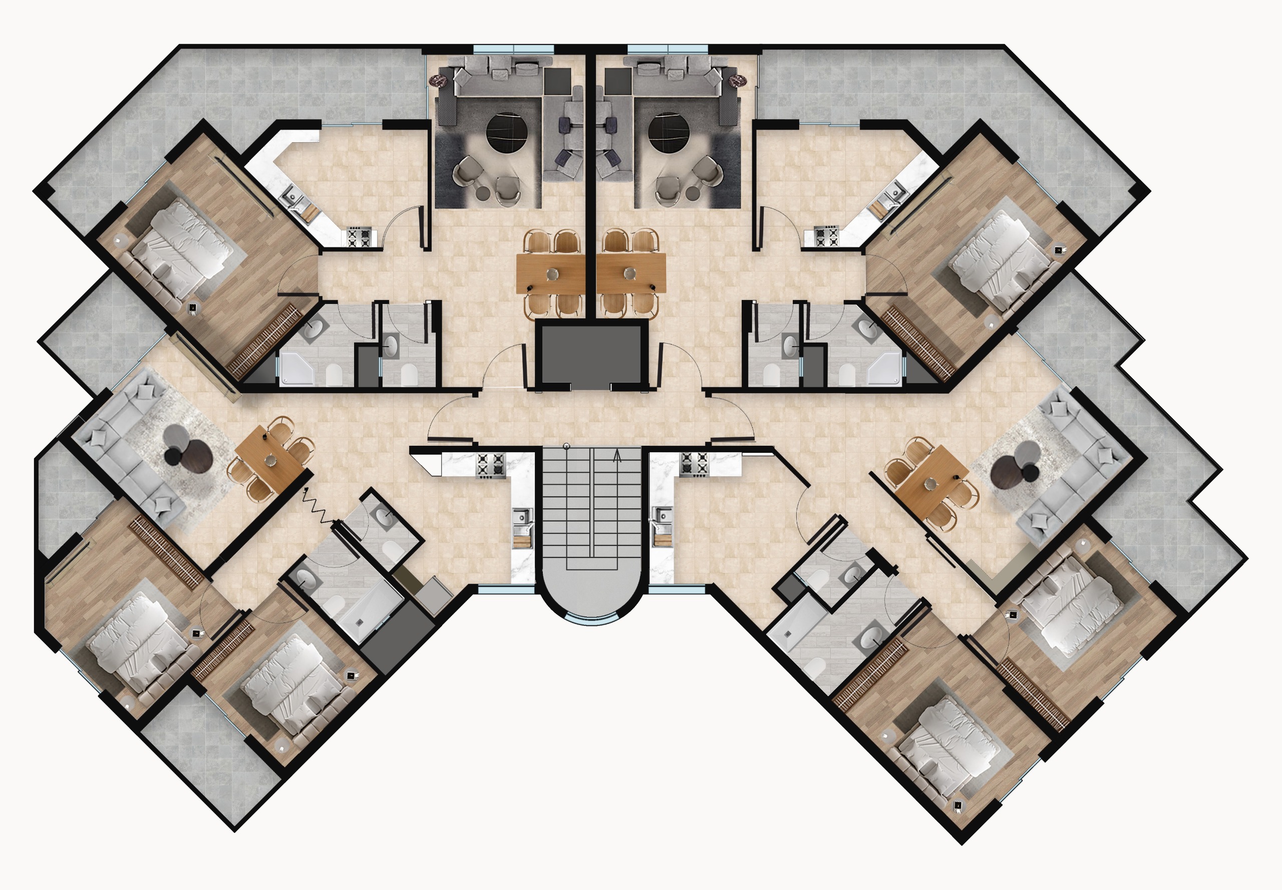 Floor Plan & Exterior